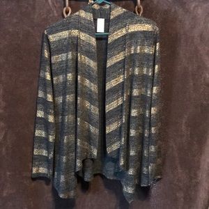 R Rouge USA size medium cardigan sweater used